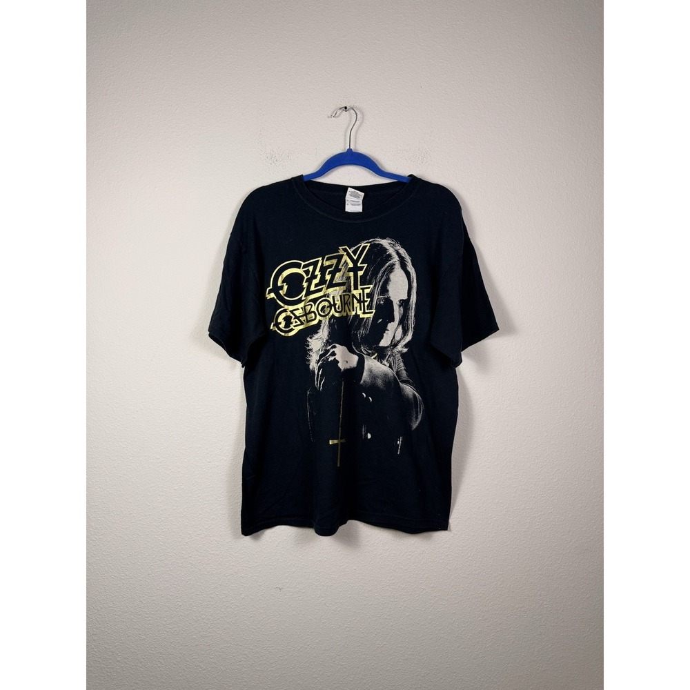 00s Vintage Ozzy Osbourne 2008 Licensed T-Shirt In Black